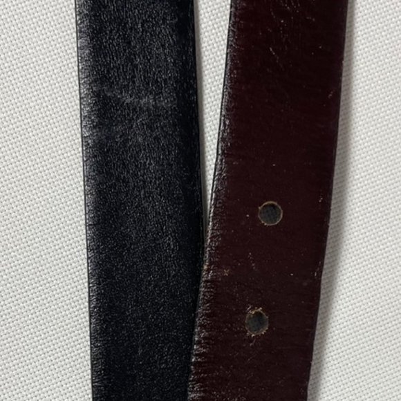 Vintage Pierre Cardin Belt Reversible - Picture 4 of 7